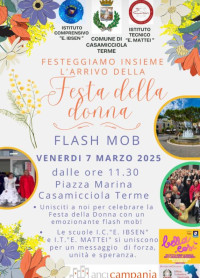 Flash mob in occasione della festa della donna