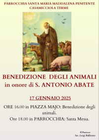 Benedizione degli animali