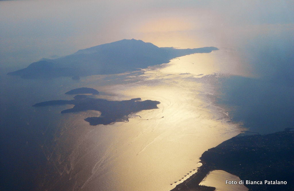 ischia e procida dall'alto