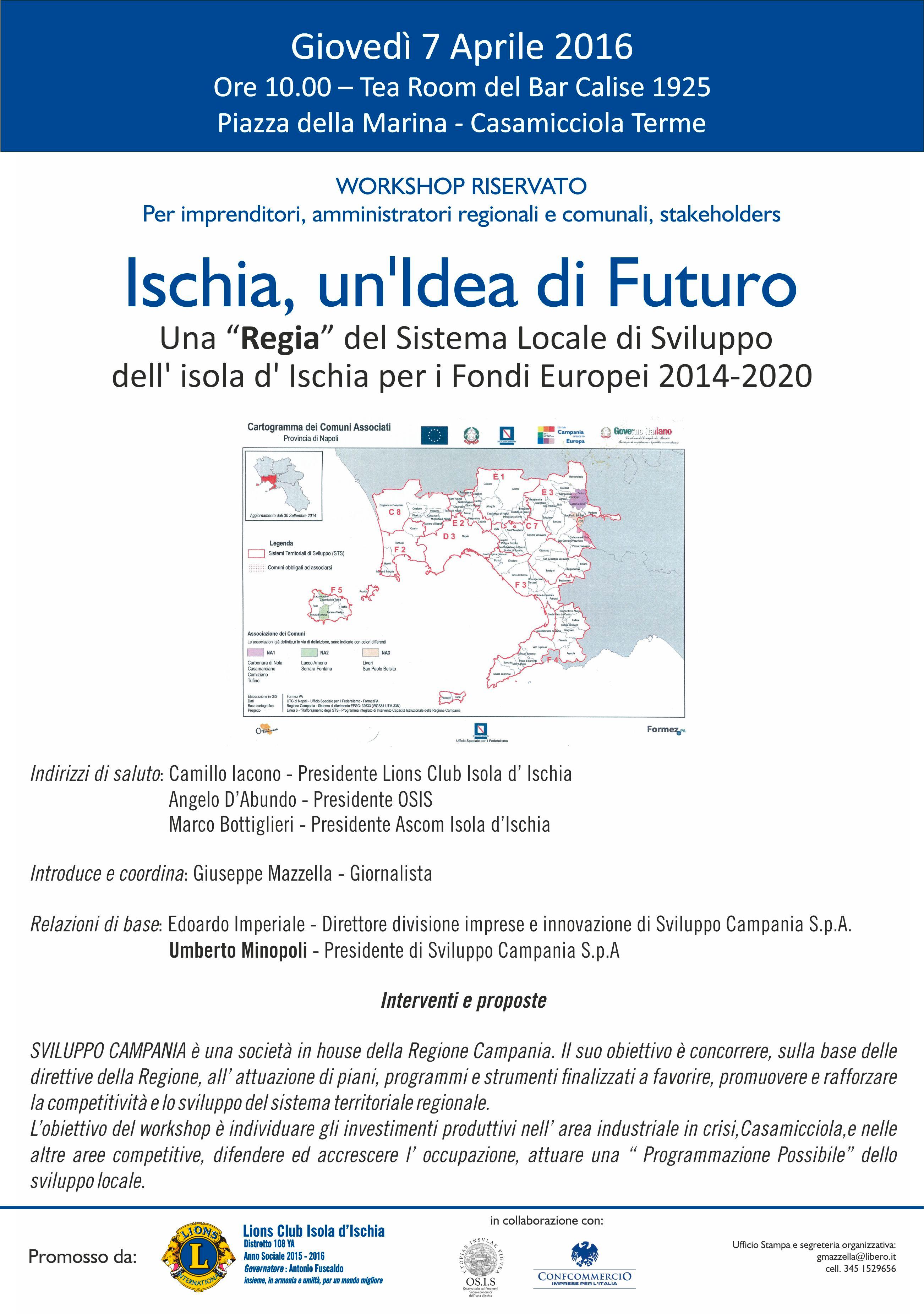 locandina workshop calise