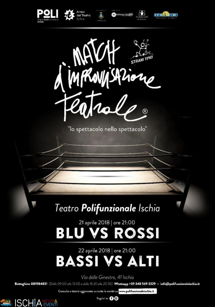 Match d'Improvvisazione Teatrale Locandina-Match