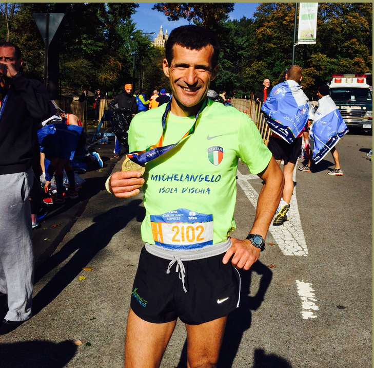 Michelangelo Di Maio,746^ assoluto alla Maratona di New York