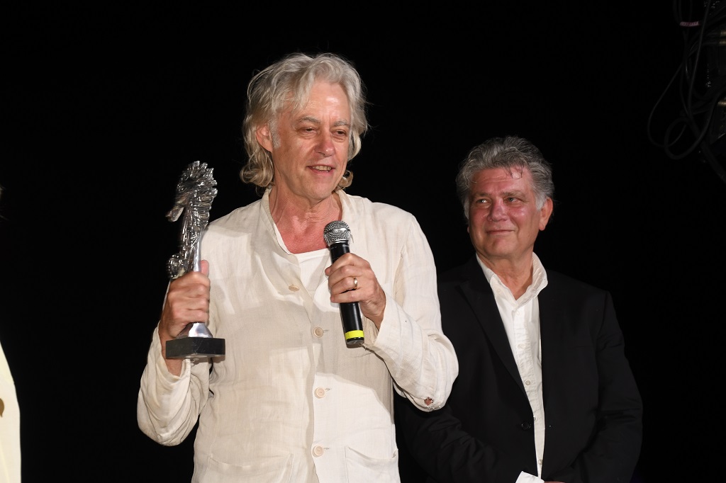 Premiazione Ischia Global Fest - Bob Geldof