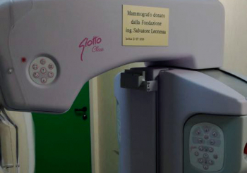 Mammografo donato dalla Fondazione Leonessa all'ospedanle Anna Maria Rizzoli